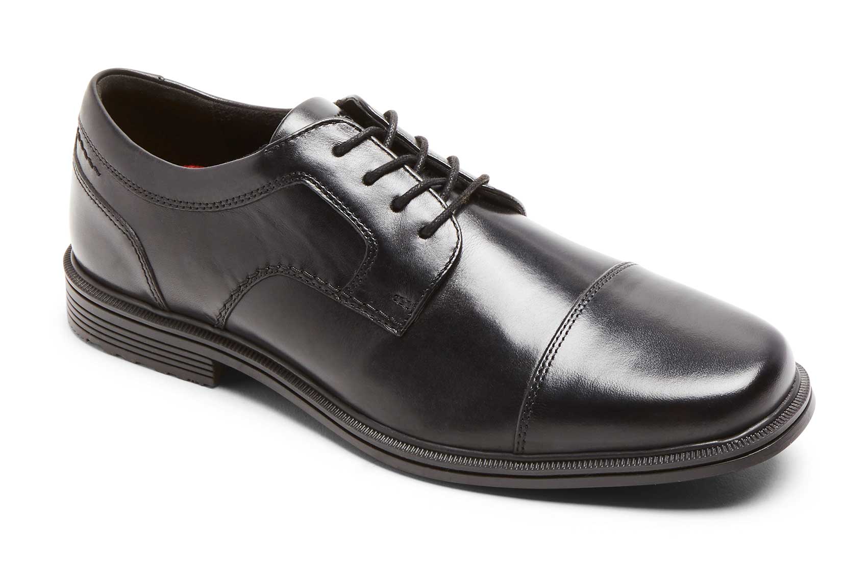 Rockport Men's Taylor Waterproof Cap Toe Oxford - Black