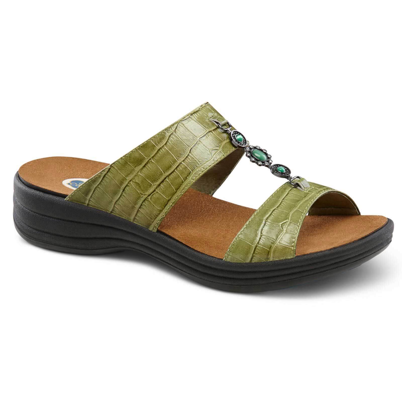 Dr. Comfort Sharon Women's Casual Sandal, Extra Wide