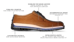 Dr. Comfort Gordon X : Men's Athletic Shoe with Extra Depth - Detail