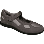 Drew Shoes - Delite - Grey Stretch Leather / Mesh - Casual Shoe