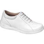 Drew Shoes - Tulip - White Full Grain Leather - Casual, Dress