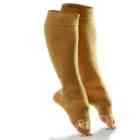 Dr. Comfort - Firm Support & Compression - Sheer Open Toe Hosiery for Women