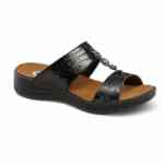 Dr Comfort Shoes Sharon - Women's Sandal - Open Comfort Collection with Removable Footbeds for Orthotics - Medium (D) - Extra Wide (E) - Extra Depth