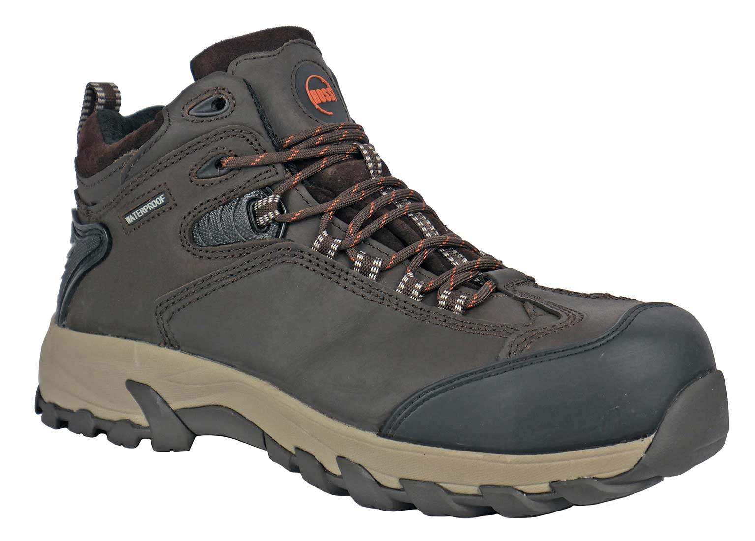 Hoss Boots 50406 Frontier Men's 3 Waterproof Composite Toe Work Boot - Extra Depth