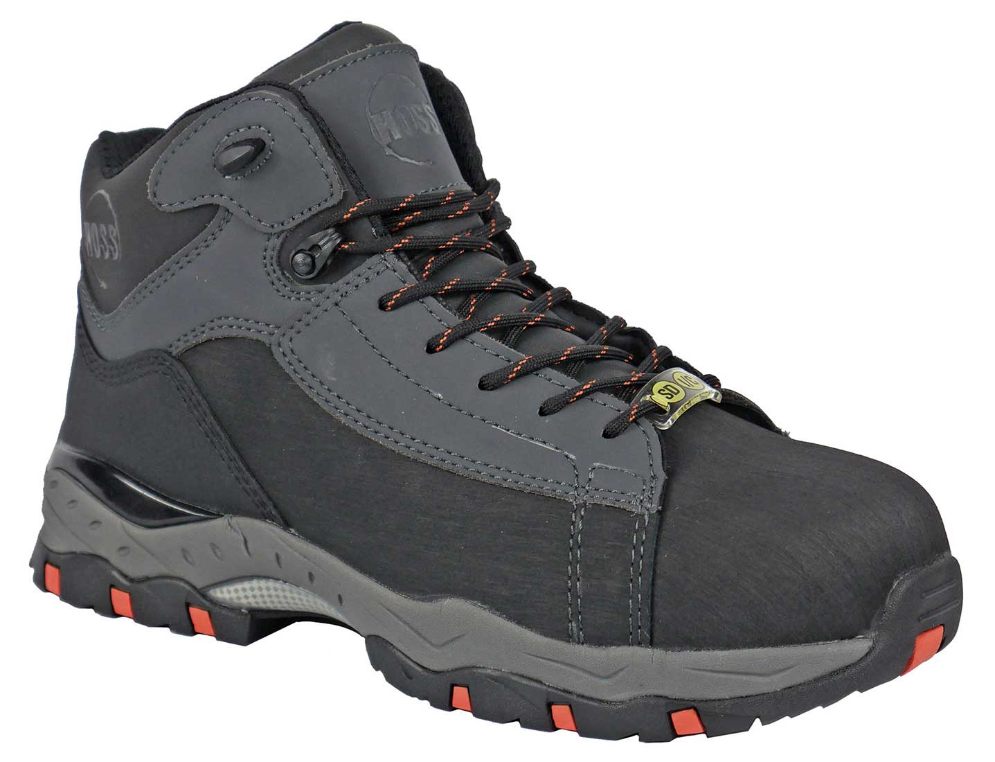 Hoss Boots 53010 Chaser Men's 4 Composite Toe Work & Hiking Shoe - Extra Depth
