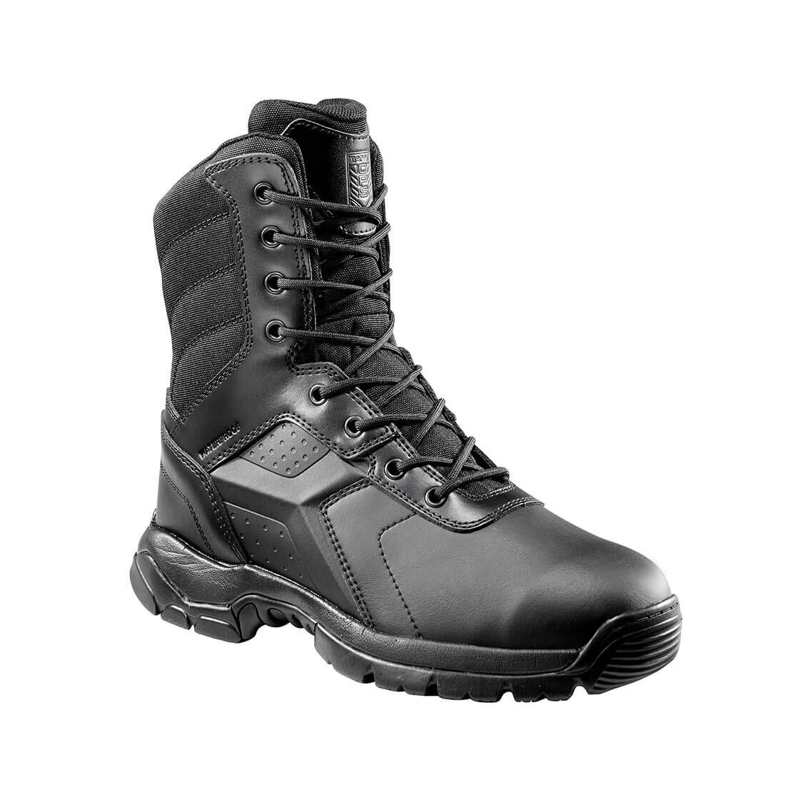 Battle Ops BOPS8002 Men's 8 Waterproof Slip Resistant Side Zipper & Composite Toe Tactical Boot