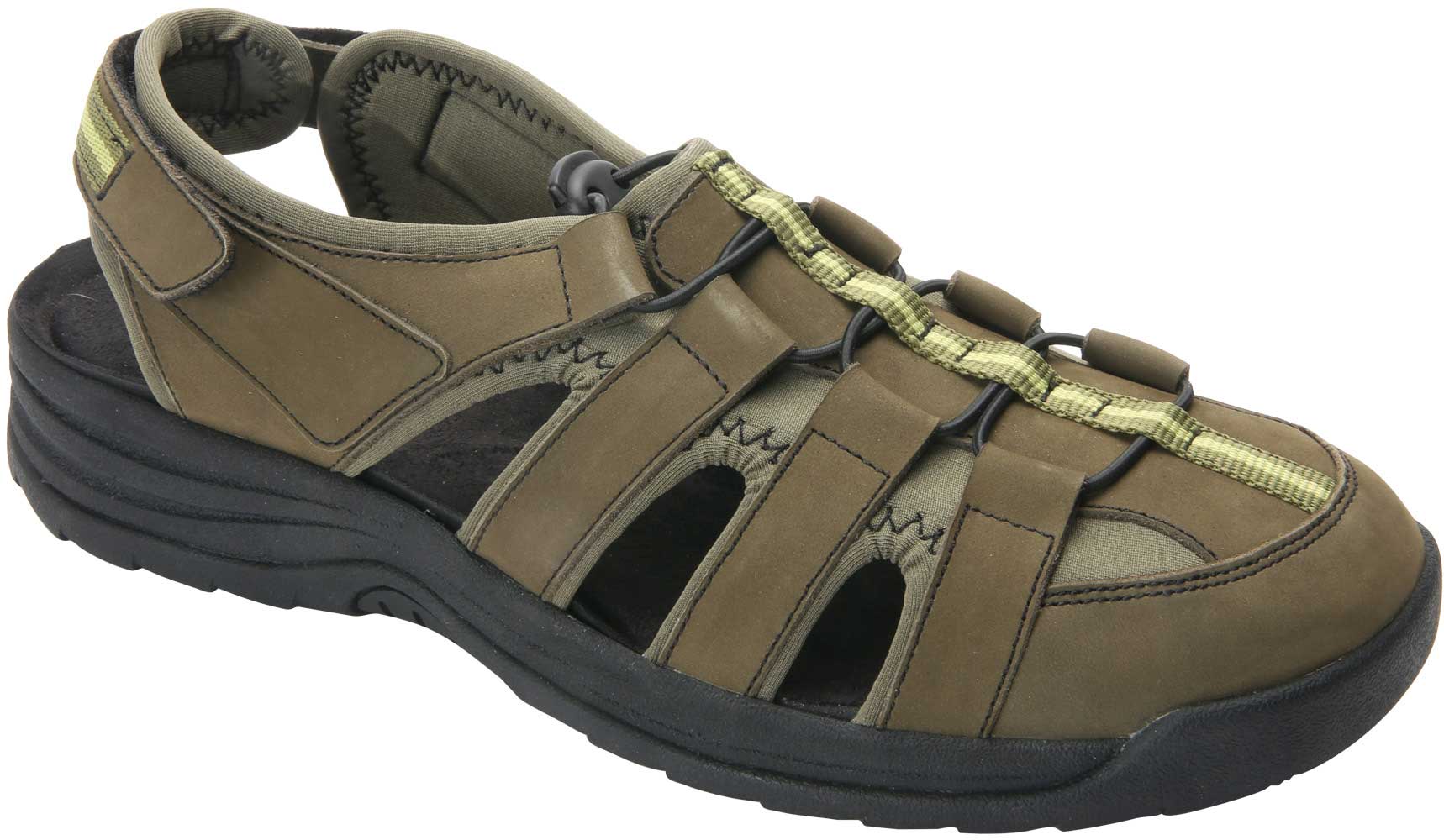 Drew Shoes Hamilton 47708 - Men's Casual Comfort Therapeutic Sandal