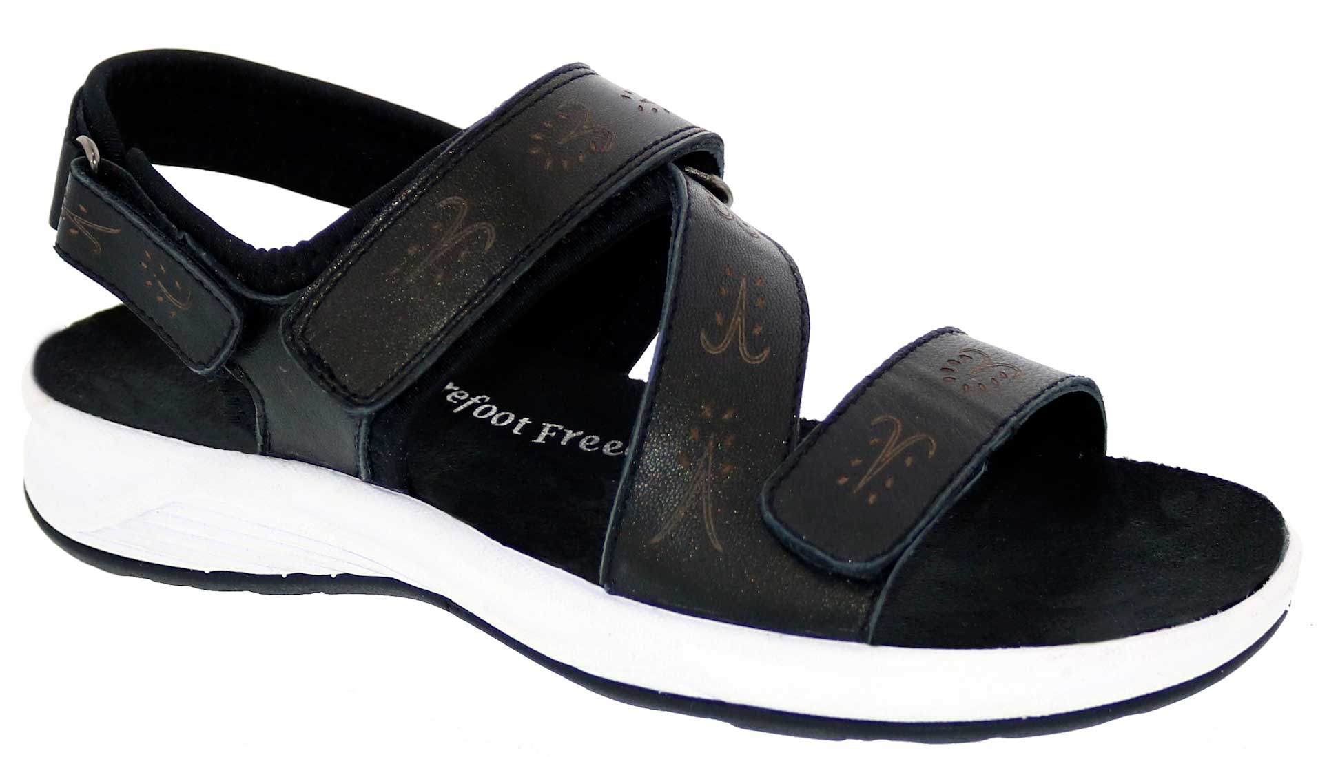 Drew Shoes Olympia 17780 - Women's Casual Comfort Therapeutic Sandal - Removable Footbeds
