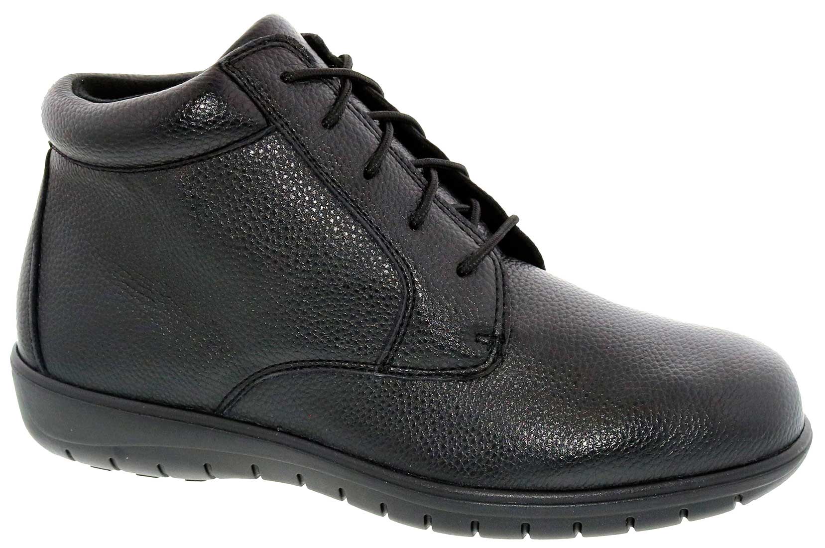 Footsaver Shoes Domino 90678 - Men's 2 Comfort Therapeutic  Diabetic Casual Boot - Extra Depth For Orthotics