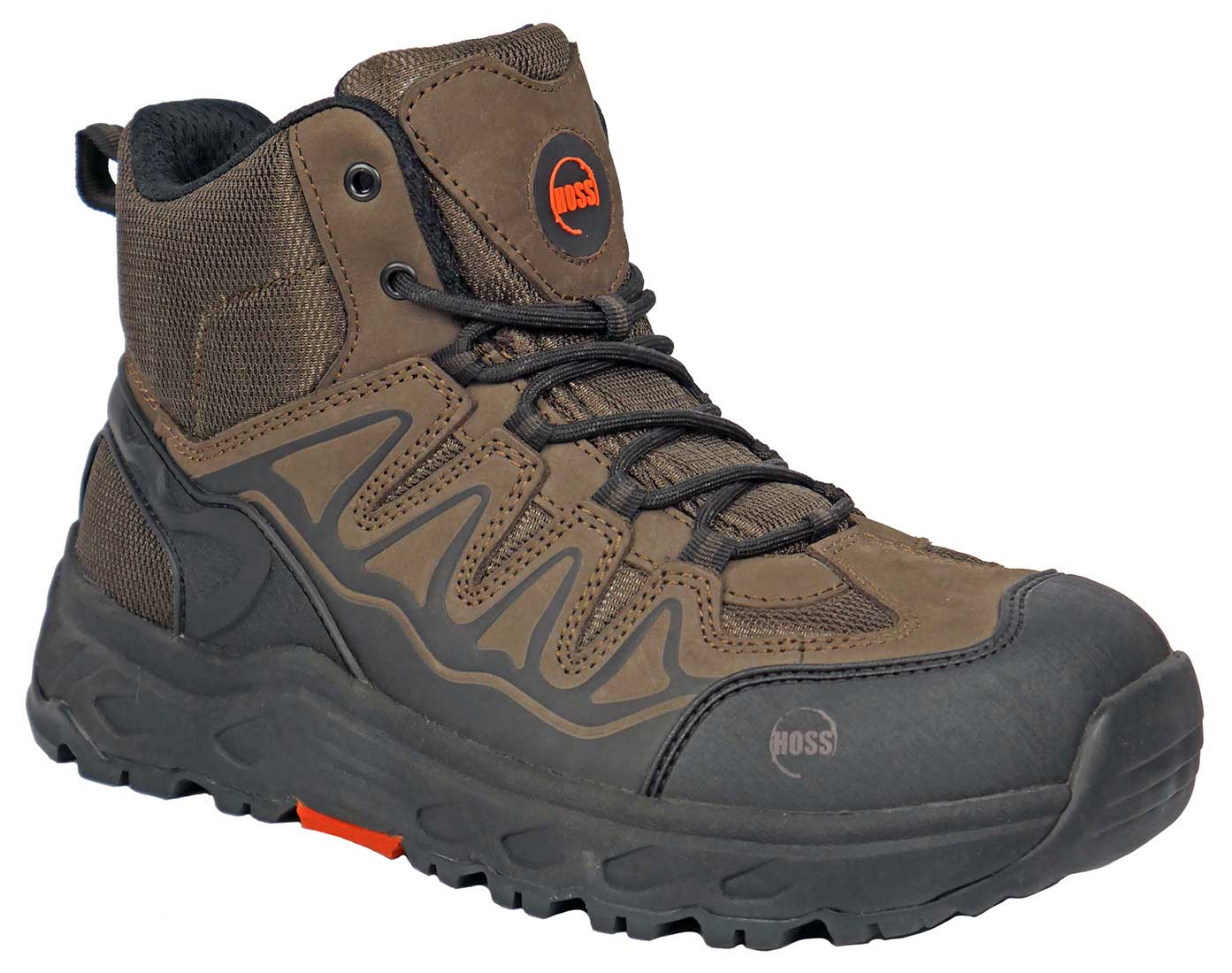 Hoss Eric Hi 50239 Men's 6 Work & Hiking Boot - Aluminum Toe With Wedge Sole