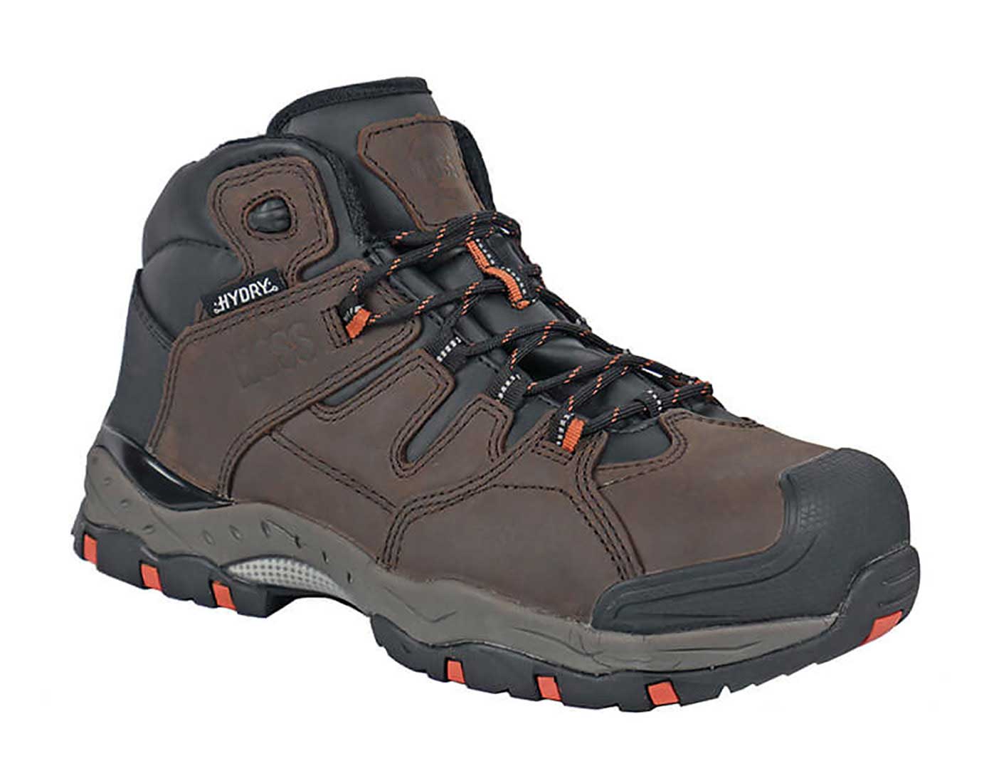 Hoss Boots 50251 Tracker Men's 4 Waterproof Composite Toe Work & Hiking Boot - Extra Depth