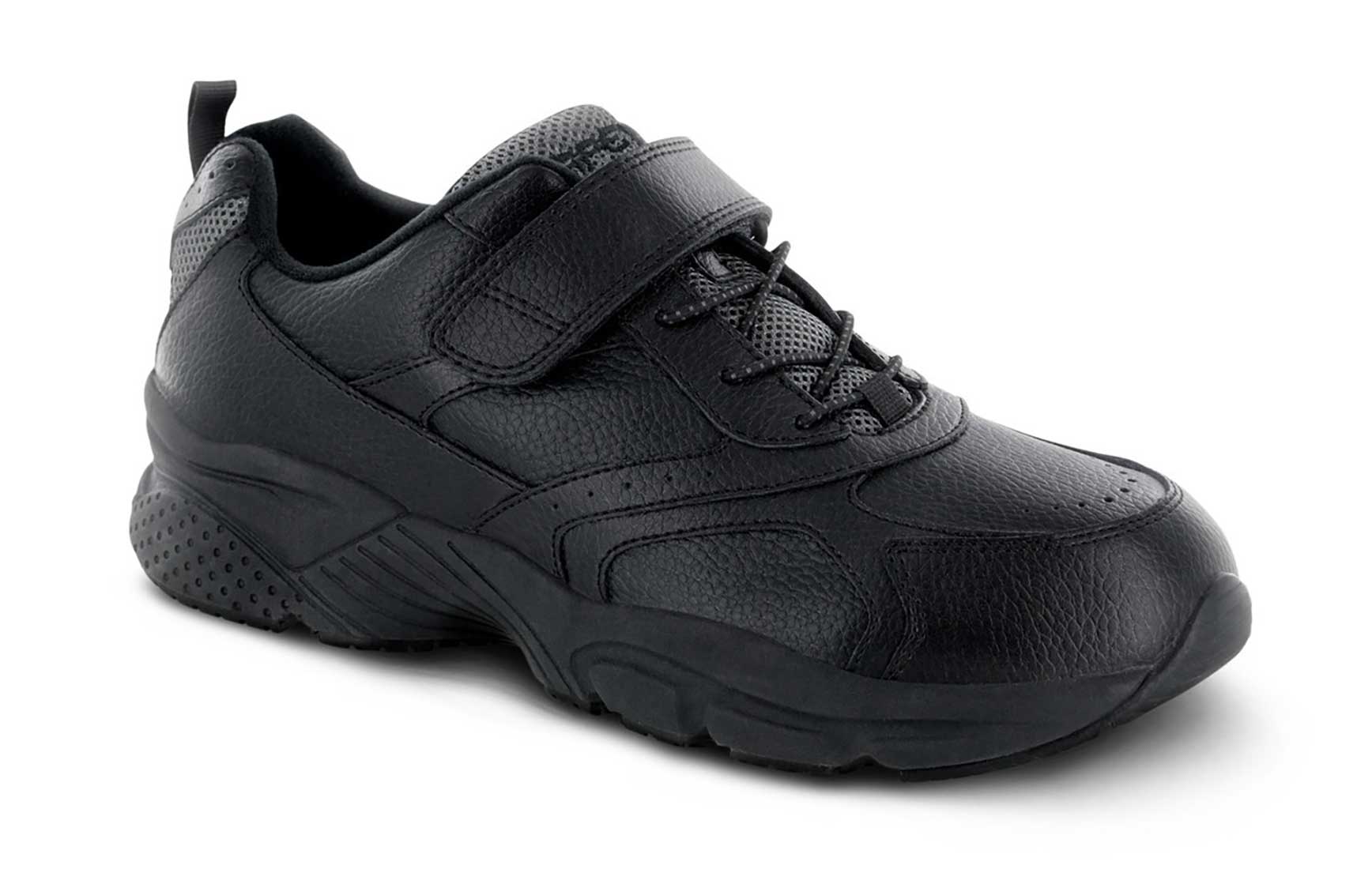 Apex Shoes A6000M Men's Active Athletic Strap Walker | Extra Wide
