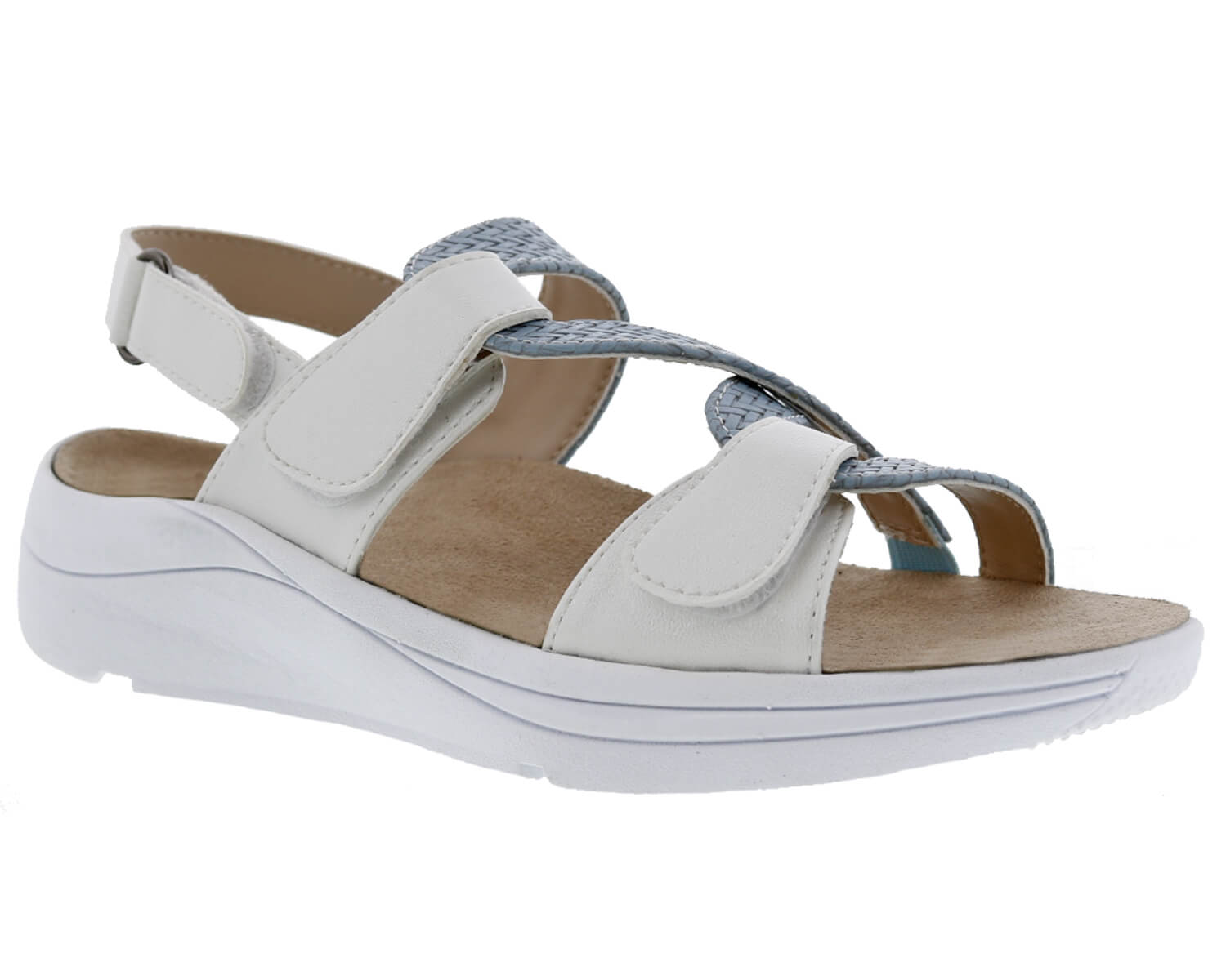 Drew Shoes Serenity 17200 Women's Sandal - Comfort Therapeutic Sandal - Removable Footbed
