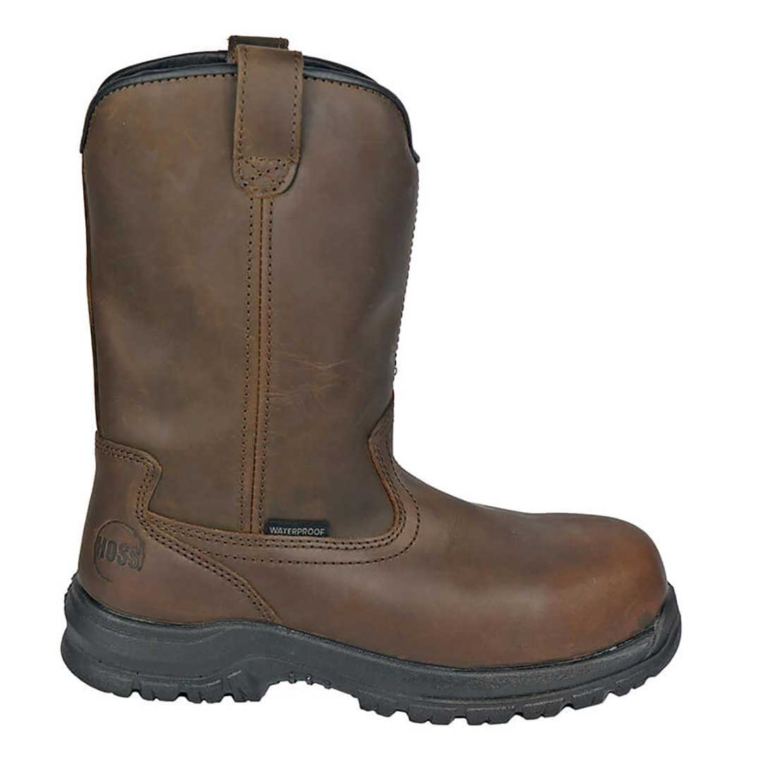 Hoss Boots Men's Tracker Brown 50251 4 inch Waterproof Composite Toe ...
