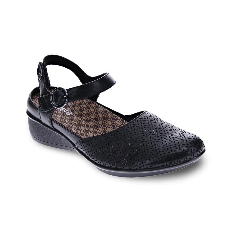 Revere Calabria Women's Closed Toe Sandal - Removable Foot Beds - Wide