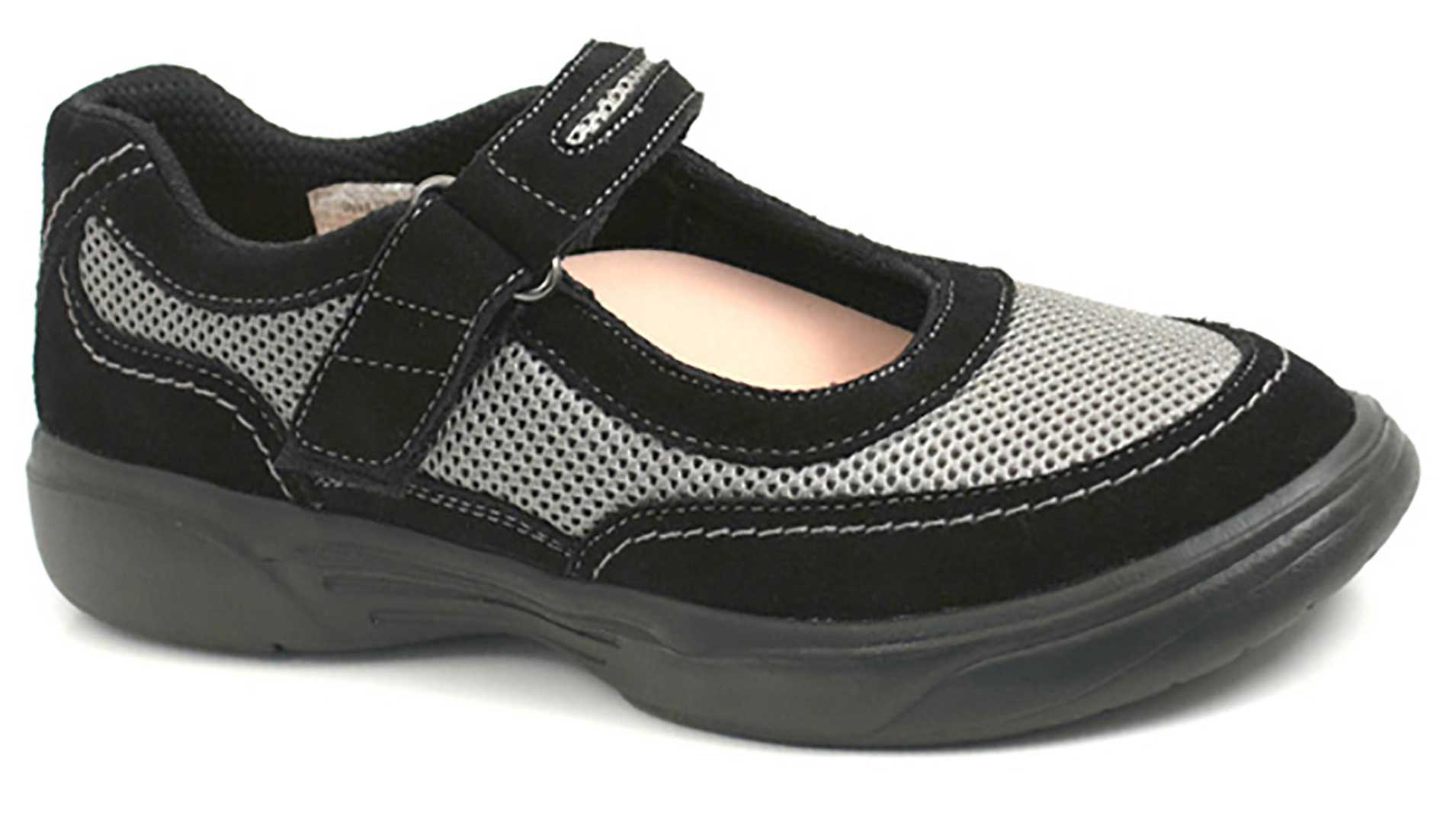 Apis Mt. Emey 9200 Women's Mary Jane Casual Shoe - Comfort Orthopedic Diabetic Shoe - Extra Depth For Orthotics - Extra Wide