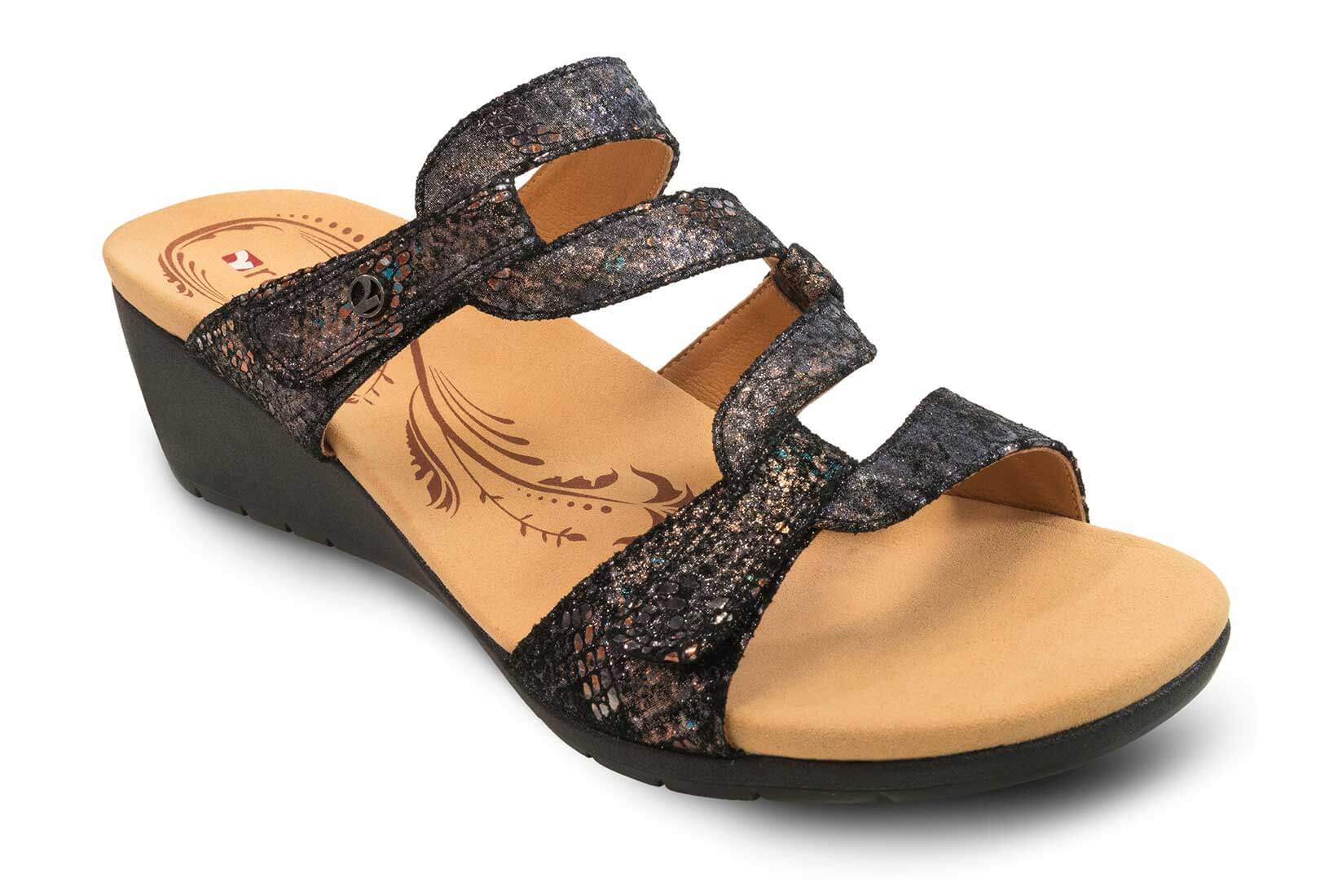 Revere Sofia - Women's Sandal - Medium - Extra Depth With Removable Foot Beds