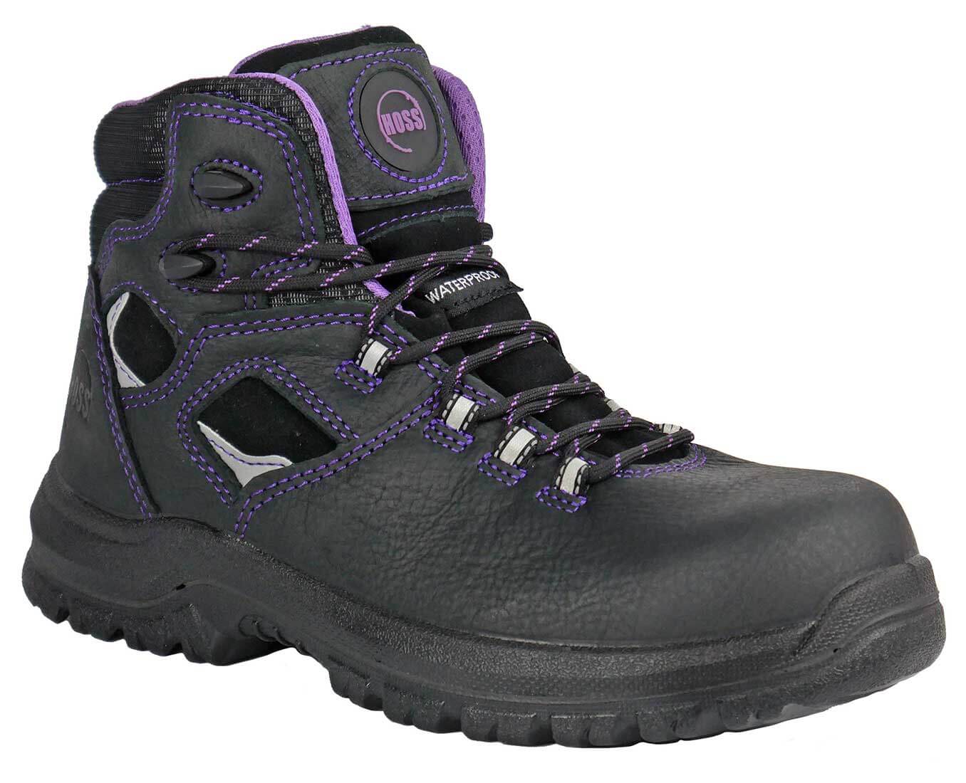 Hoss Boots 70120 Lacy Women's 6 Waterproof Composite Toe Slip Resistant Work Boot