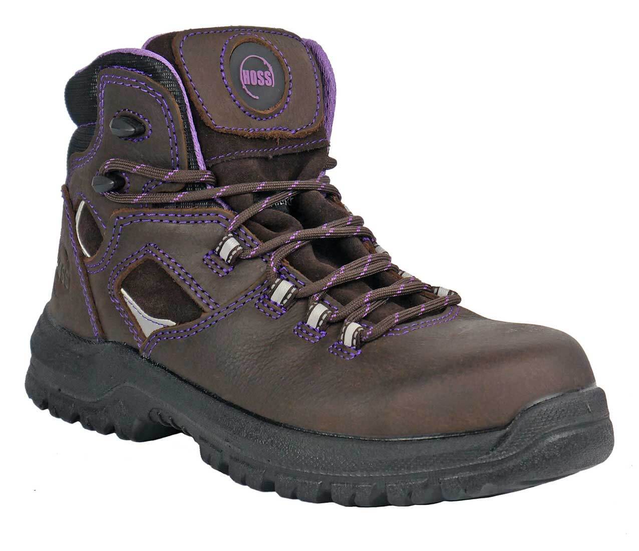 Hoss Boots 70419 Lacy Women's 6 Waterproof Composite Toe Slip Resistant Work Boot - Extra Depth
