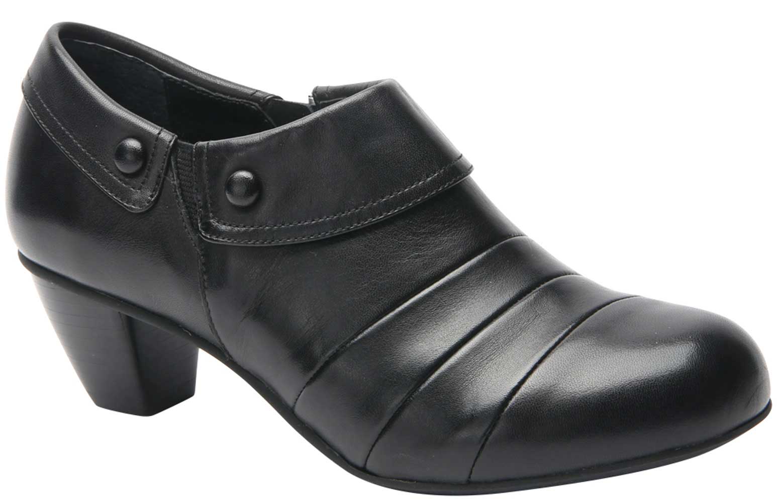Drew Shoes Ashton 13340 - Women's Comfort Therapeutic Diabetic Dress Heels - Extra Depth For Orthotics