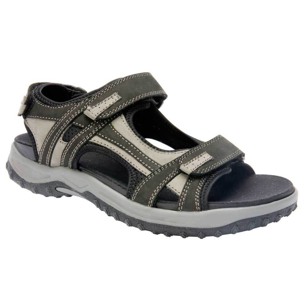 Drew Shoes Warren 47791 - Men's Sandal - Casual Comfort Therapeutic Sandal - Extra Depth For Footbed - Extra Wide