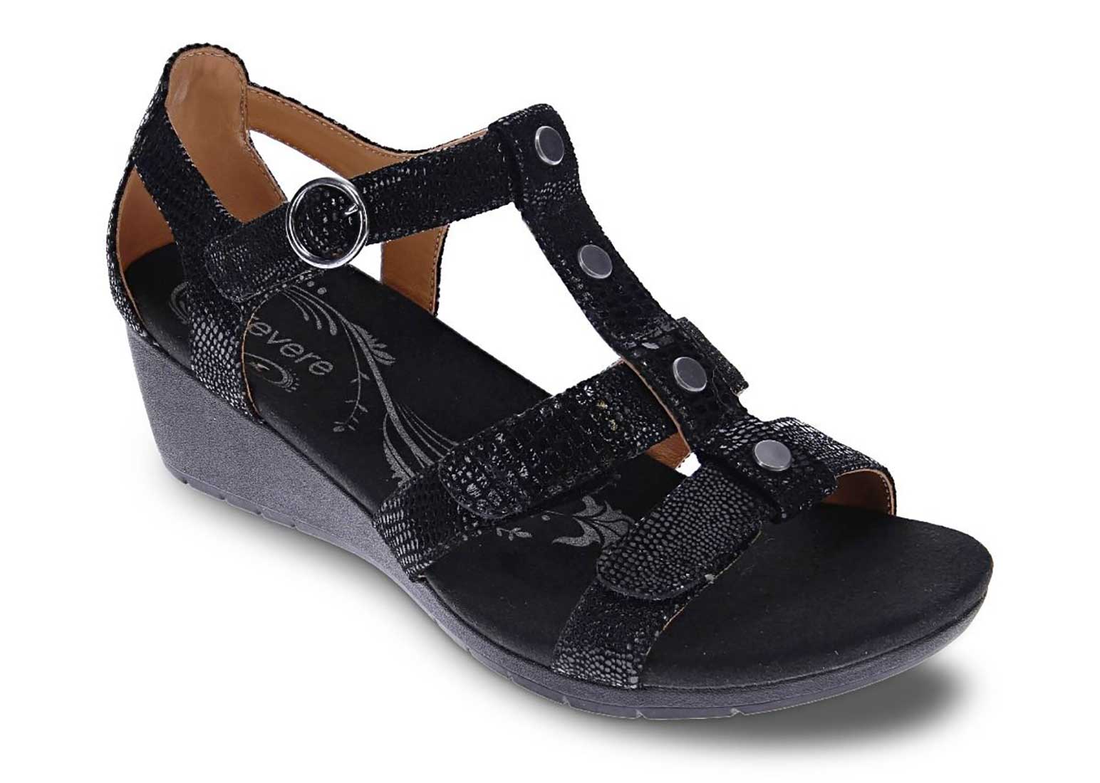 Revere Nassau - Women's Sandal Wedge - Medium - Extra Depth With Removable Foot Beds