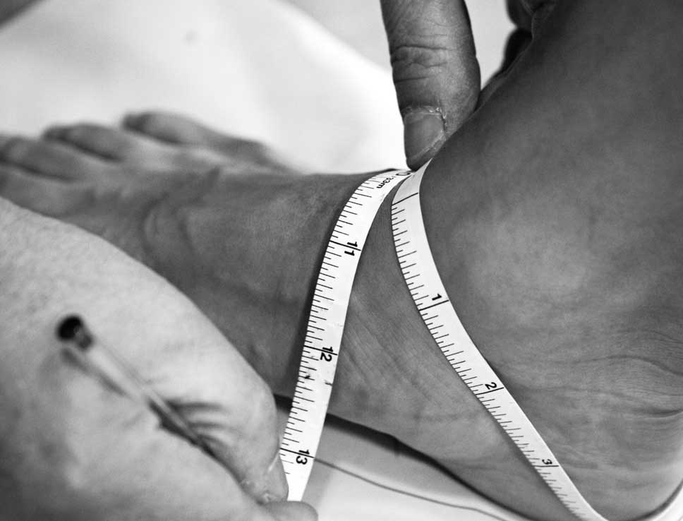 ICS Personal Fitting Specialists Will Help Determine the Measurements of Your Feet