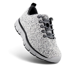 Apex Shoes Athletic Grey Wool Lace Up A8000M