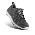 Apex A8100 Shoes Athletic Dark Grey Wool Lace Up