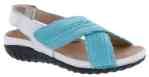 Drew Shoes - Bon Voyage 19175 - Sandal - Blue/Fabric