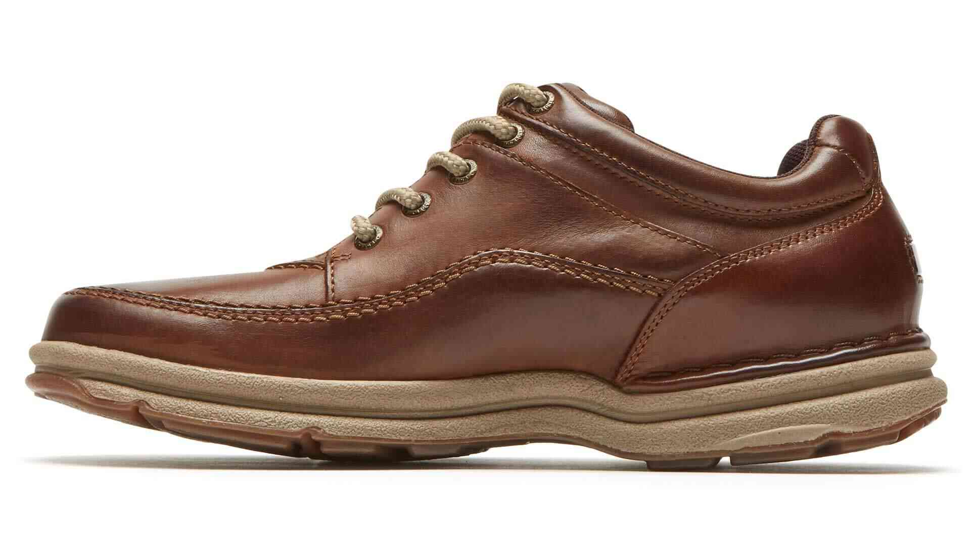 rockport brown casual shoes
