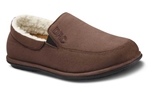 Dr. Comfort Men's Relax 5200 Slippers - Chocolate