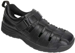 Drew Dublin - Black Leather Sandals