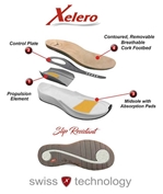 Xelero Mykonos X29515 Women's Comfort Sandal : Navy
