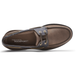 Rockport Perth K71275 Men's Casual Boat Shoe : X-Wide - Chocolate/Bark