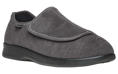 Propet Cush N Foot M0202 Mens Casual Shoe - Slate/Corduroy