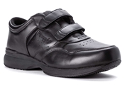 Propet LifeWalker Strap M3705 Mens Casual Shoe - Black