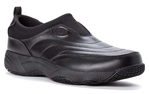 Propet M3850 Wash & Wear Slip On II Men's Casual, Comfort, Diabetic Casual Shoe - Pewter/Suede
