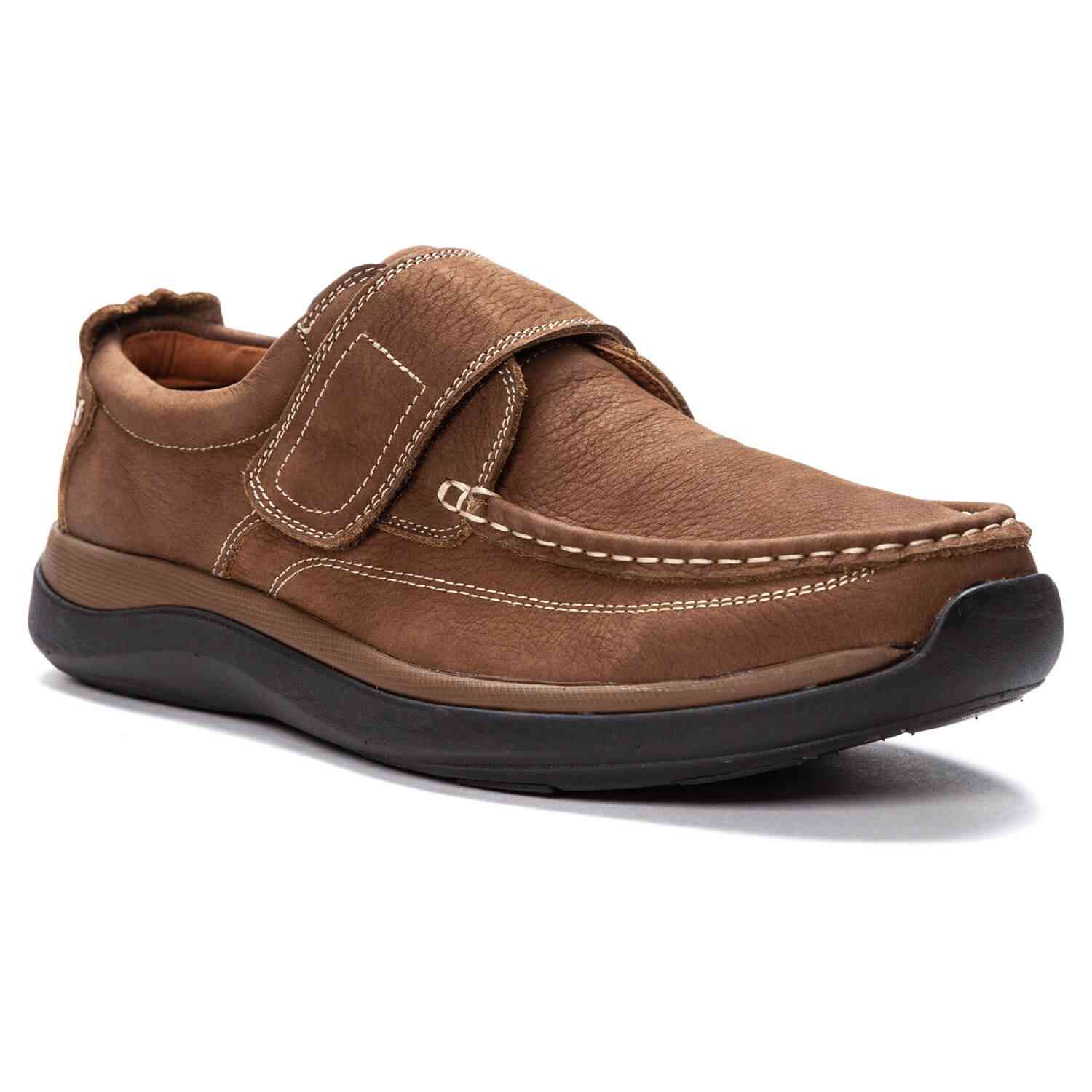 Propet Porter MCA023S Mens Comfort, Diabetic Casual  Shoe - Timber