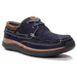 Propet Pomeroy MCA082S Mens Boat Shoe - Navy