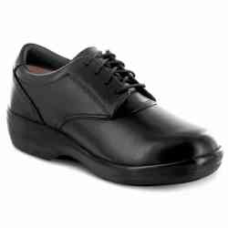 Apex Ambulator 1270M Mens Comfort Orthopedic Diabetic Casual Shoe: Black