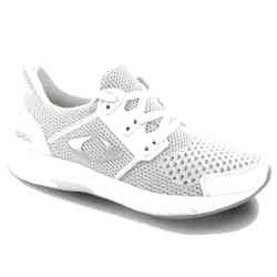 Apex Shoes Womens P7200W Athletic Slip on Shoe: White