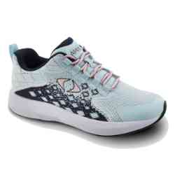 Apex Shoes Womens P9200W Performance Slip on Athletic Shoe: Seafoam/Pink
