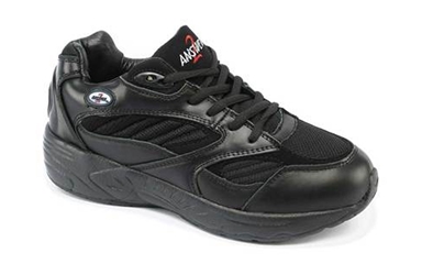 Style 554 Mens Athletic Walking Shoe - Black