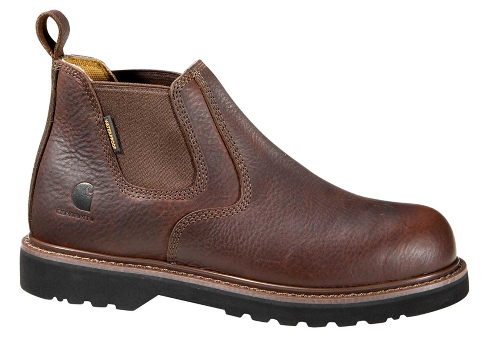 mens wide slip on boots