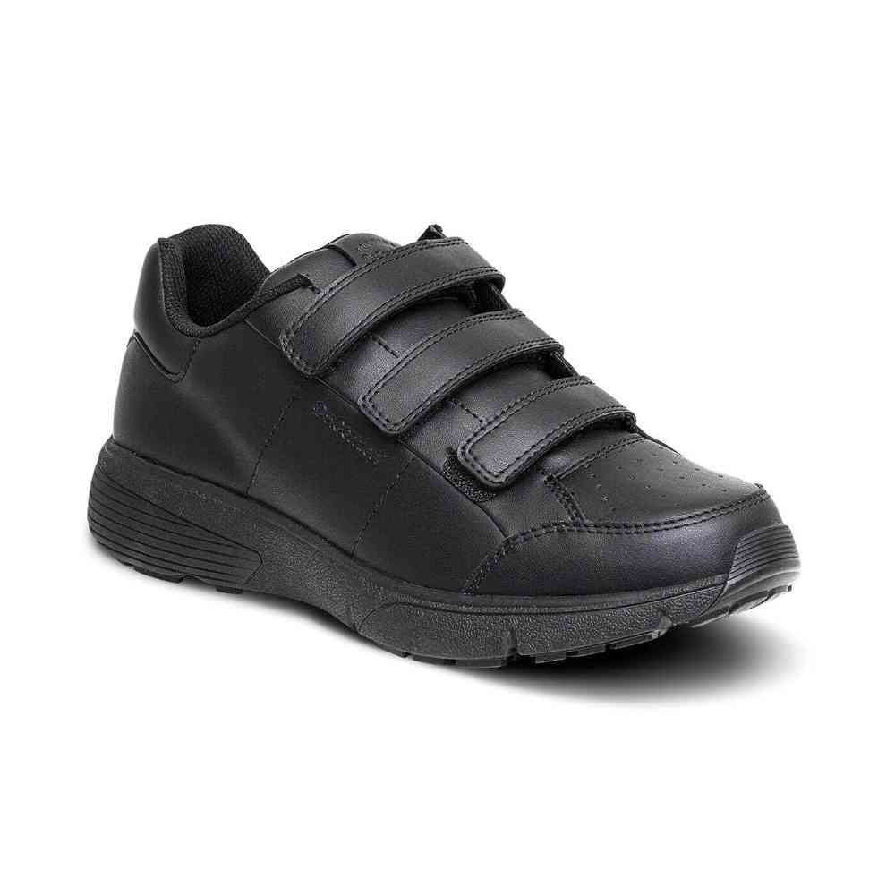 Dr. Comfort Scott Mens Orthopedic Diabetic Strap Black Shoes Size 12 Wide $145 Amazon.com: Dr. Comfort Men main image 4