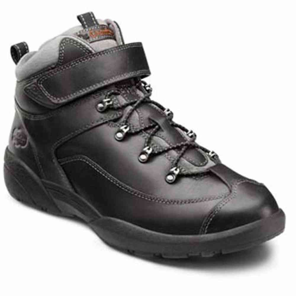 Dr. Comfort Yukon in Black- Men\'s 12 Dr. Comfort Men main image 3
