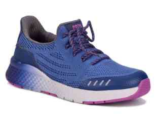 Drew Shoes Bandit 10863 Womens Hands Free Step In Athletic Shoe: Blue