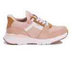 Drew Shoes Bobbie 10837 Women's Hand's Free Step In Athletic Shoe: Taupe/Combo