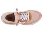 Drew Shoes Bobbie 10837 Women's Hand's Free Step In Athletic Shoe: Taupe/Combo